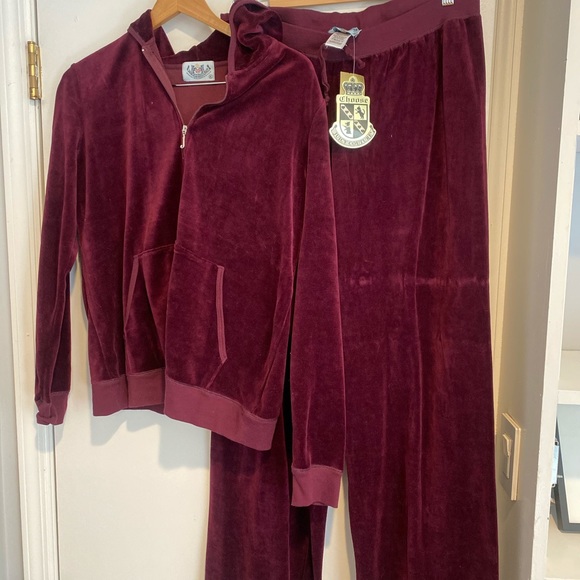 Juicy Couture Other - Juicy couture tracksuit maroon red